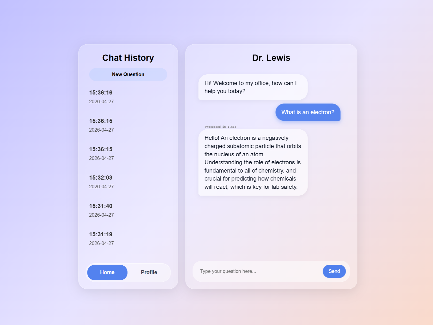 Project screenshot