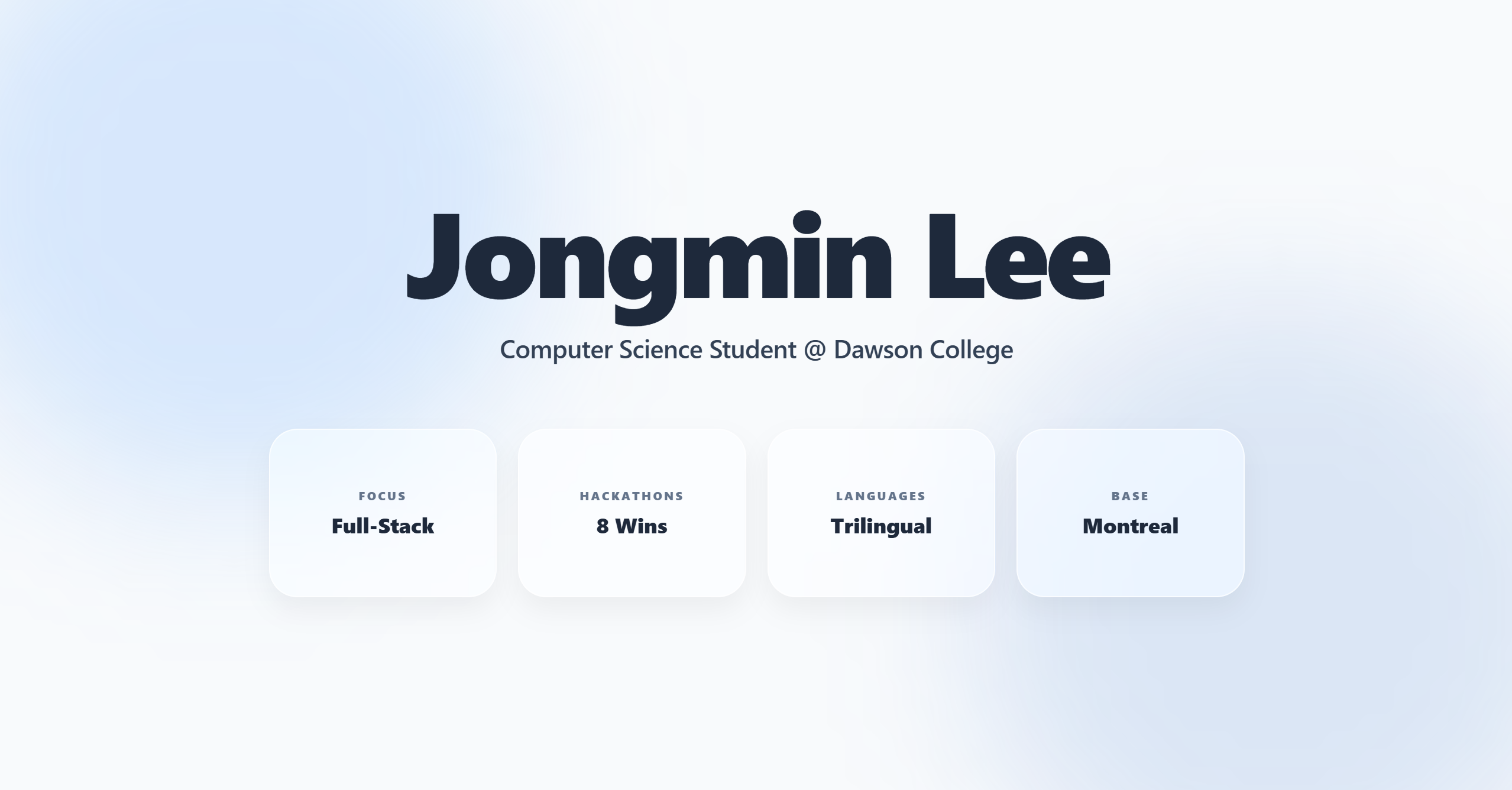 {'en': 'Personal Website', 'ko': '개인 웹사이트', 'fr': 'Site Web Personnel'}