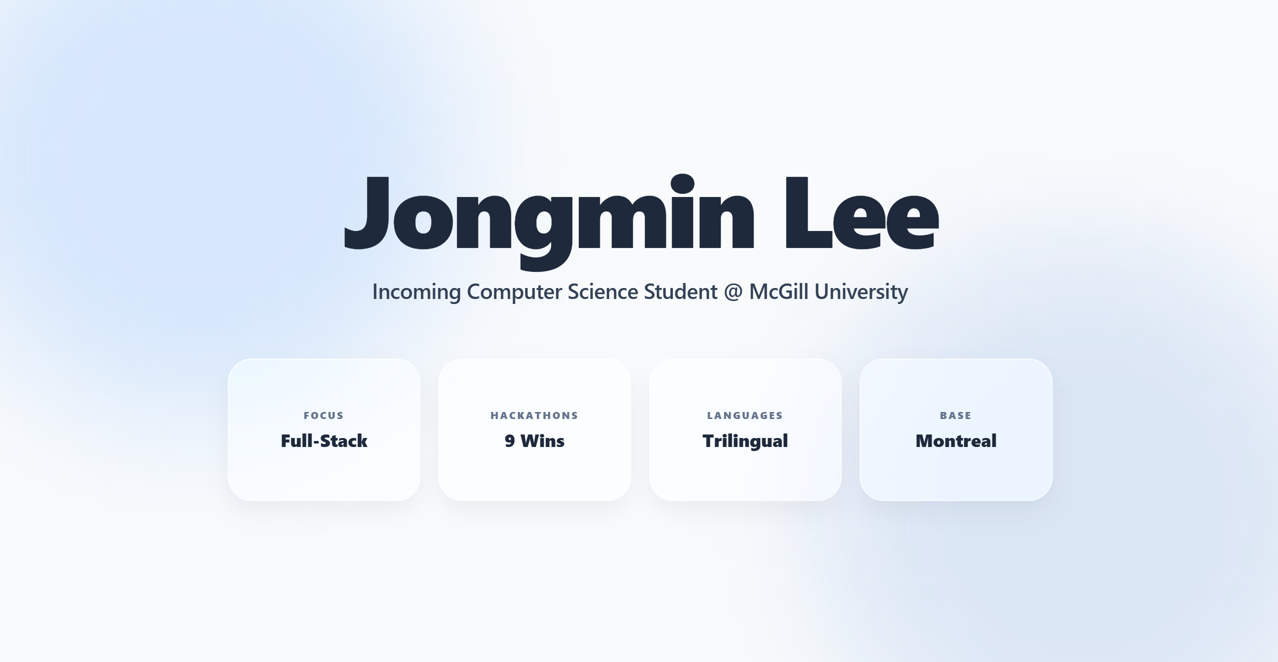 {'en': 'Personal Website', 'ko': '개인 웹사이트', 'fr': 'Site Web Personnel'}
