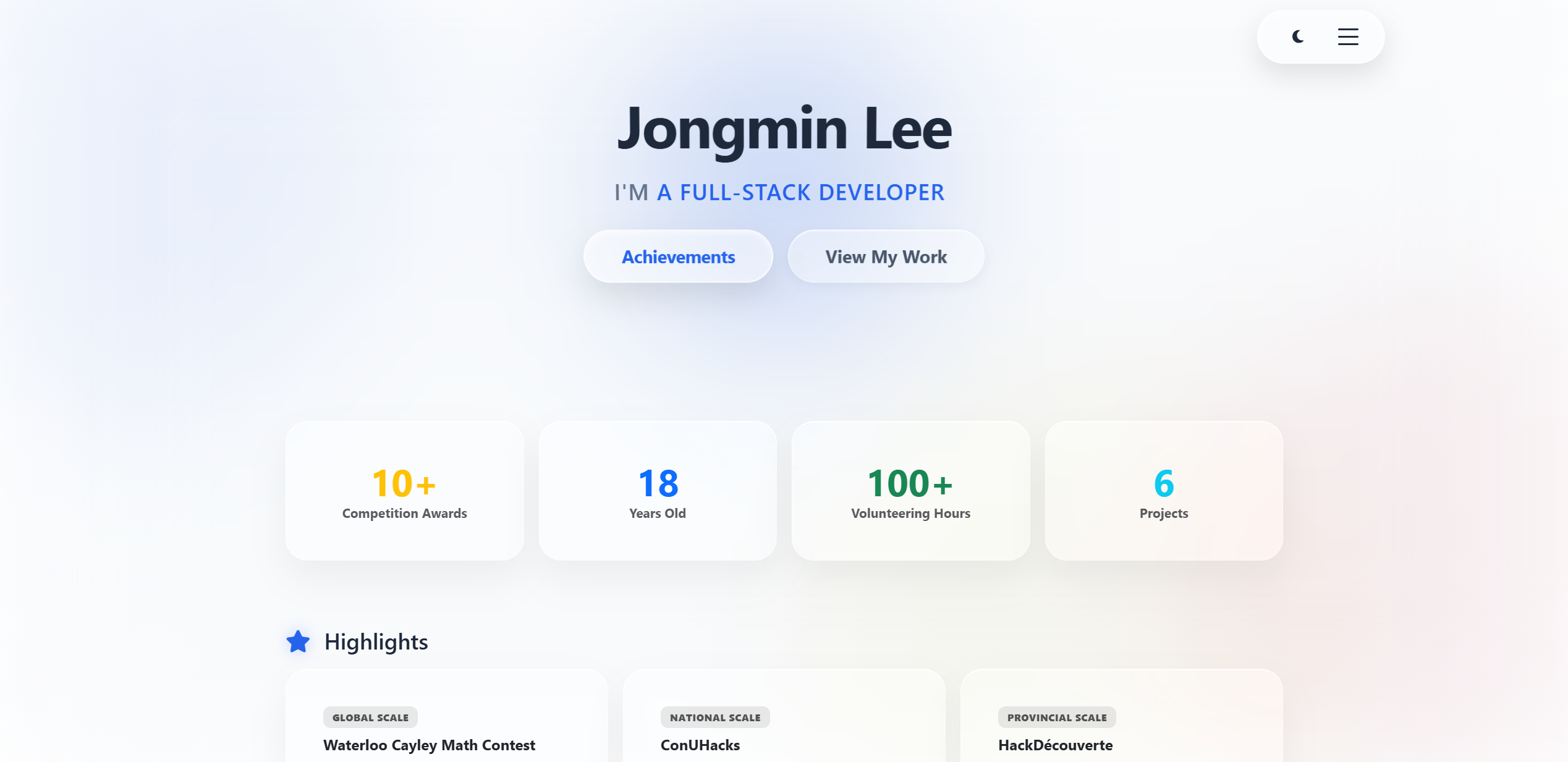 Project screenshot